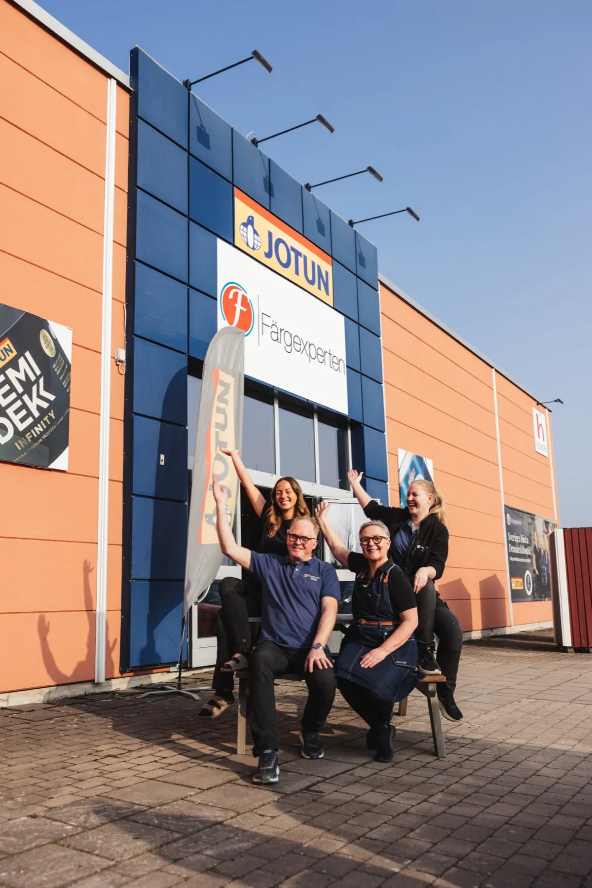 Färgexperten — teamet i butik