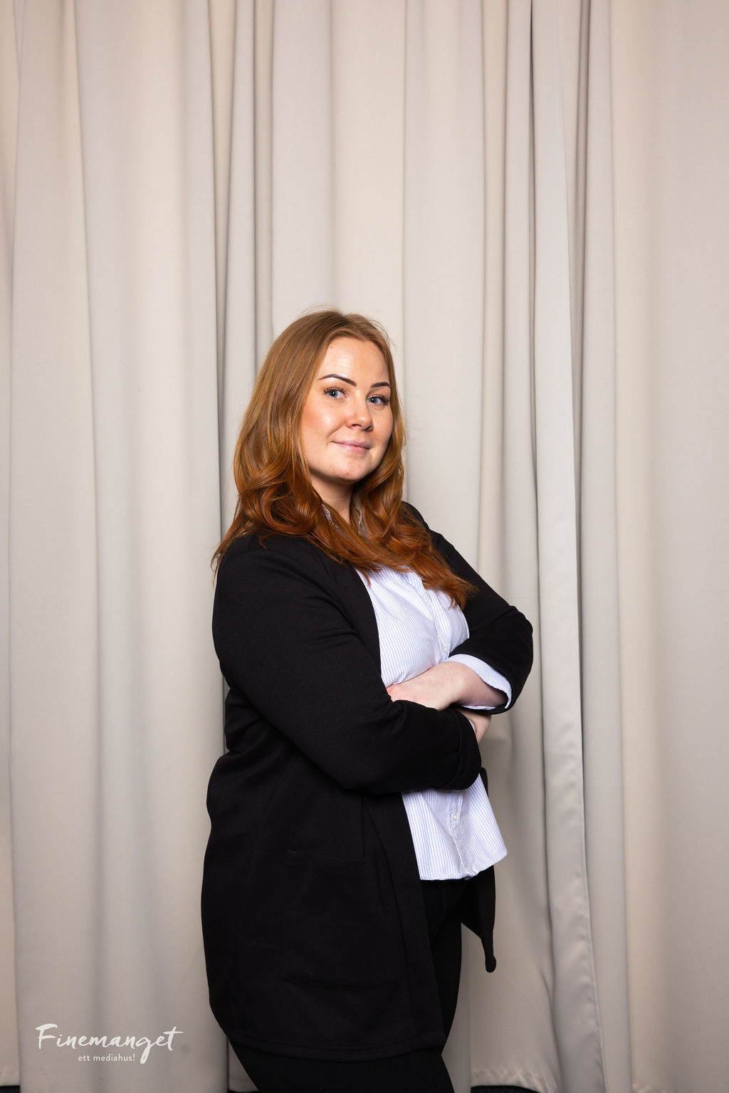 Sandra — Frontend & vibecodarpraktikant på Finemanget, reklambyrå i Örebro